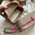 thumbnail image 2 of Large capacity, high-quality women's cosmetic bag - hypoallergenic cosmetic organizer bag, zipper closure, a must-have for travel, school, bathroom, and bedroom; also a great gift., 2 of 14