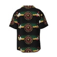 thumbnail image 2 of Disketp Men's Hawaiian Casino Print Shirts Button Down Holiday Beach Shirts-3X-Large, 2 of 7