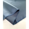 thumbnail image 3 of Minerva Stretch Woven Charmeuse Silky Satin Fabric Navy Blue - per yard, 3 of 6