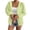 Light Green #012, variant on Women's Zip Up Hooded Jacket Textured Long Sleeve Lightweight Cardigan Casual Loose Outerwear For Beach, Casual Outings 2XL
