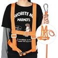 thumbnail image 2 of Outdoor Climb Harness,6 Stypes Outdoor Adjustable Aerial Work Harness Aerial Work Safety Belt Highly Recommended, 2 of 14