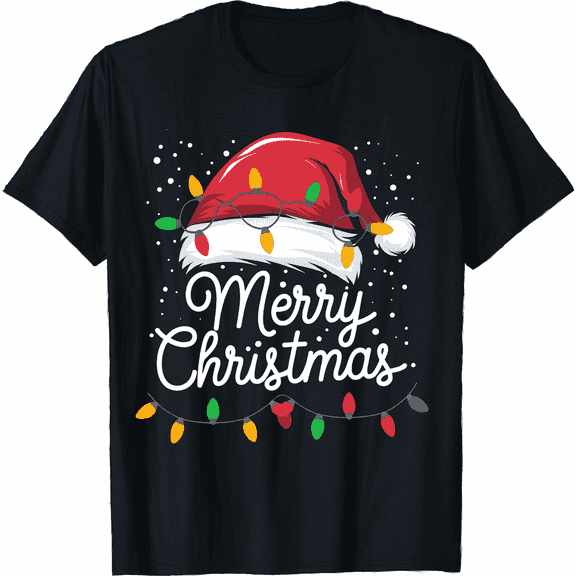 My Favorite Color Is Christmas Lights Shirt Funny Xmas Gifts T-Shirt