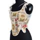thumbnail image 5 of Faja Holloyiver para mujer, con estampado de jardín, estilo retro, tirantes de corsé, camiseta blanca, regalo para el Día de la Madre, 5 of 8