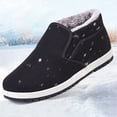 thumbnail image 2 of NOKIO Couple Snow Boots Fashion Casual Sneakers Breathable Flat Casual Shoes Winter Padded Warm Men's Boots Men'S Padded Snow Boots Men'S Cold-Resistant Cotton Shoes, 2 of 5