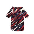 thumbnail image 5 of Dog Shirt for Large Dogs Patriotic Pet Clothes Polyester Fabric Fourth of July Navy Blue Xl 1 Pack, 5 of 5