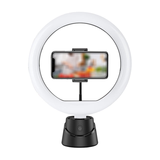 Soporte De Teléfono De Seguimiento De Objetos Ptz Inteligente Estabilizador De Rotación Automática De 360 Grados Lámpara Suplementaria Cateissary EL011254-00