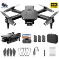 thumbnail image 4 of 2.4GHz 4CH FPV Drones Giroscopio de 6 ejes 4K HD Cámara FPV RC Drone con luces LED Sywqhk libre de BPA, 4 of 9