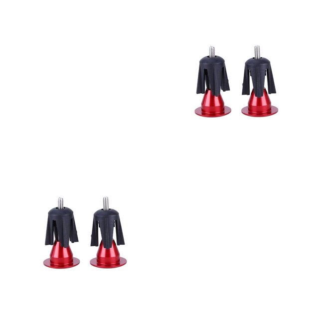 Soidarity Paquete de 2 tapones para manillar de bicicleta, aleación de aluminio, manillar para bicicletas de montaña, empuñaduras para Type1 NO1