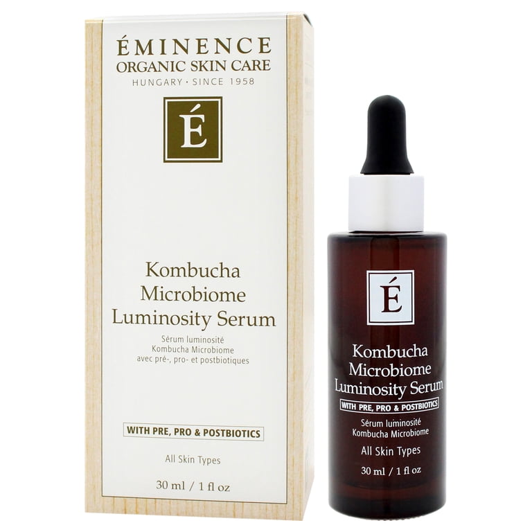 美容液 CACURE Luminous Serum 38mL Eminence Kombucha Microbiome Luminosity Serum , 1 oz Serum