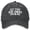 Black, variant on Washed Dad Hat with Tiger Embroidery, Unisex Adjustable Baseball Cap, Casual Humor Outdoor Headwear