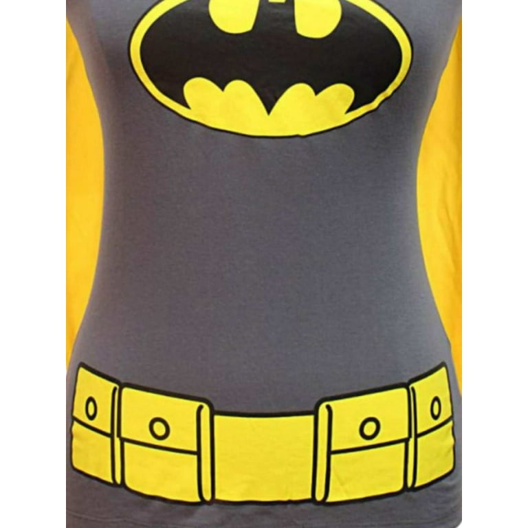 Batman shirt with cape womens 2025