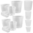 thumbnail image 6 of Monyance seedling pots Clear Nursery Pots 36pcs with Drainage Hole for Plants(3.15X3.15X3.15Inches), 6 of 10
