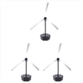 thumbnail image 1 of 3X Abanicos de Moscas para Mesas Abanicos de Moscas Recargables para Alimentos Mantienen Alejadas A las Moscas Ventiladores Repelentes de Moscas Flexibles para Mesas Al Aire Libre, 1 of 7