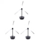 thumbnail image 1 of 3X Abanicos de Moscas para Mesas Abanicos de Moscas Recargables para Alimentos Mantienen Alejadas A las Moscas Ventiladores Repelentes de Moscas Flexibles para Mesas Al Aire Libre, 1 of 5