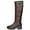 WIDE/CALF/BROWN, variant on Dream Pairs Women's Warm Lined Knee High Riding Boots Wide Boots For Women