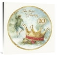 thumbnail image 1 of Global Gallery's '12 Days of Christmas X Round' By Lisa Audit Stretched Canvas Wall Art, 1 of 4