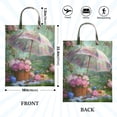 thumbnail image 2 of 2-Pack Waterproof Travel Laundry Bag Lightweight Polyester Duffle with Top Handle for Beach/Camping/School A Large Floral Umbrella, 2 of 7