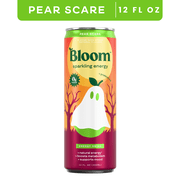 Bloom Nutrition Sparkling Energy, Pear Scare, 12 fl oz Can
