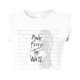 thumbnail image 1 of Pink Floyd - Camiseta The Wall para Mujer (Blanco), 1 of 2