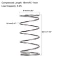 thumbnail image 3 of Unique Bargains 16mmx1mmx30mm 304 Stainless Steel Compression Spring 5.9N Load Capacity, 10pcs, 3 of 5