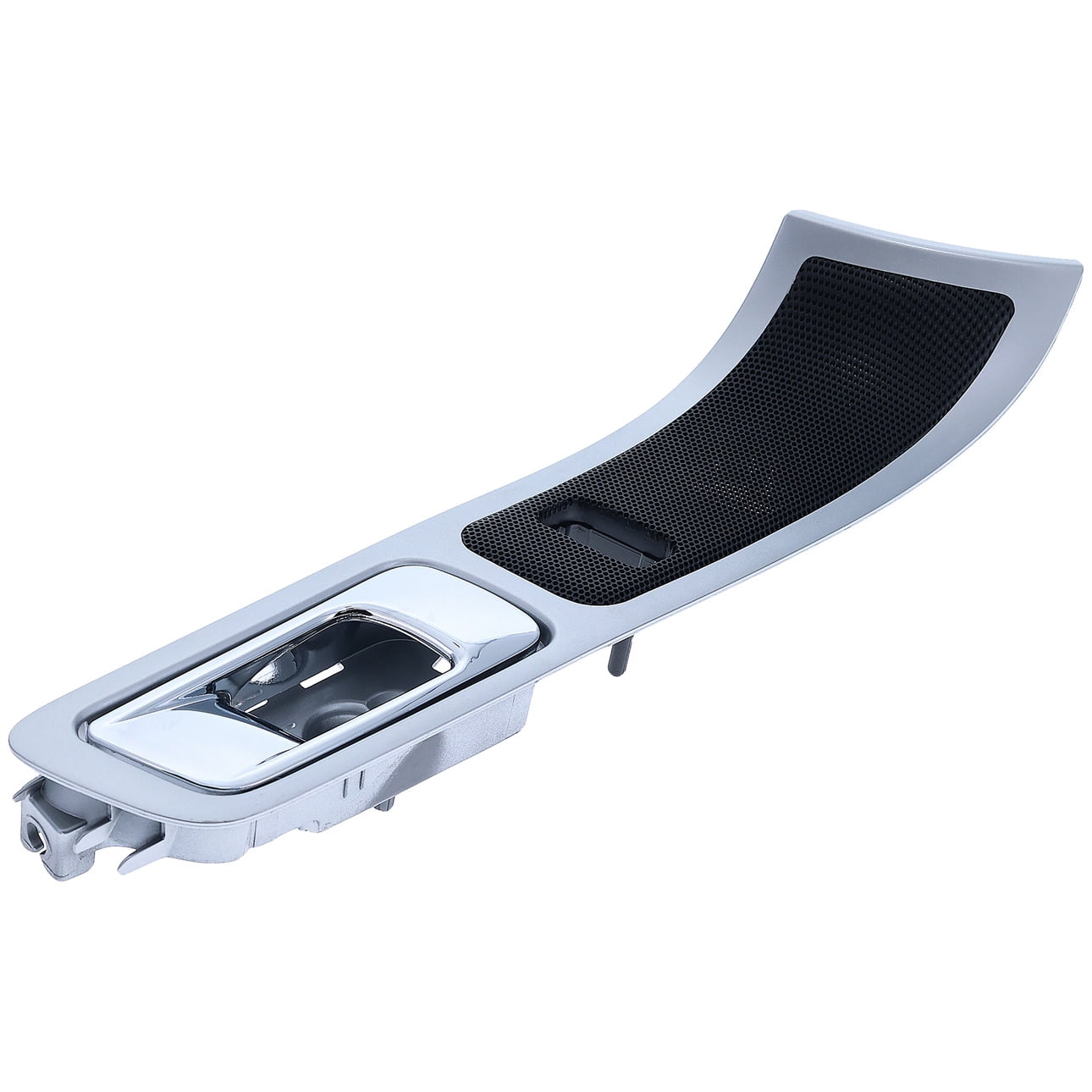 Dorman 15744 Front Passenger Side Interior Door Handle for Specific Ford Models, Chrome; Gray