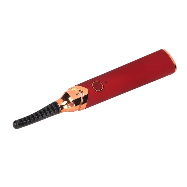 Rizado de Pestañas Eléctricas Recargables, Calefacción Rápida Roja de Rizado de Pestañas Calentadas Duraderas Duraderas para Mujeres para curling natural natural