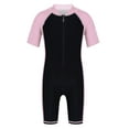 thumbnail image 3 of MSemis Boys Girls One Piece Rash Guard Swimsuit Sun Protection UPF 50+ Swimwear, 3 of 5