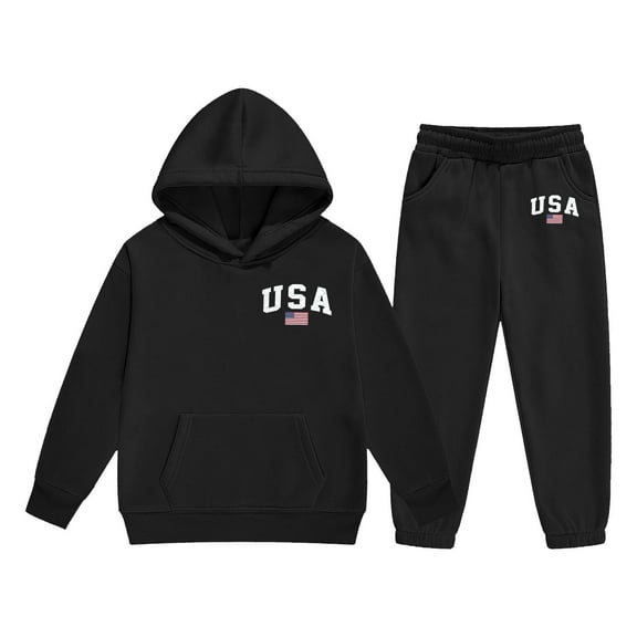 WOYY Outfits for Toddler Girls Hoodie and Joggers Comfy Casual Sweatsuit, Sizes 2-3T