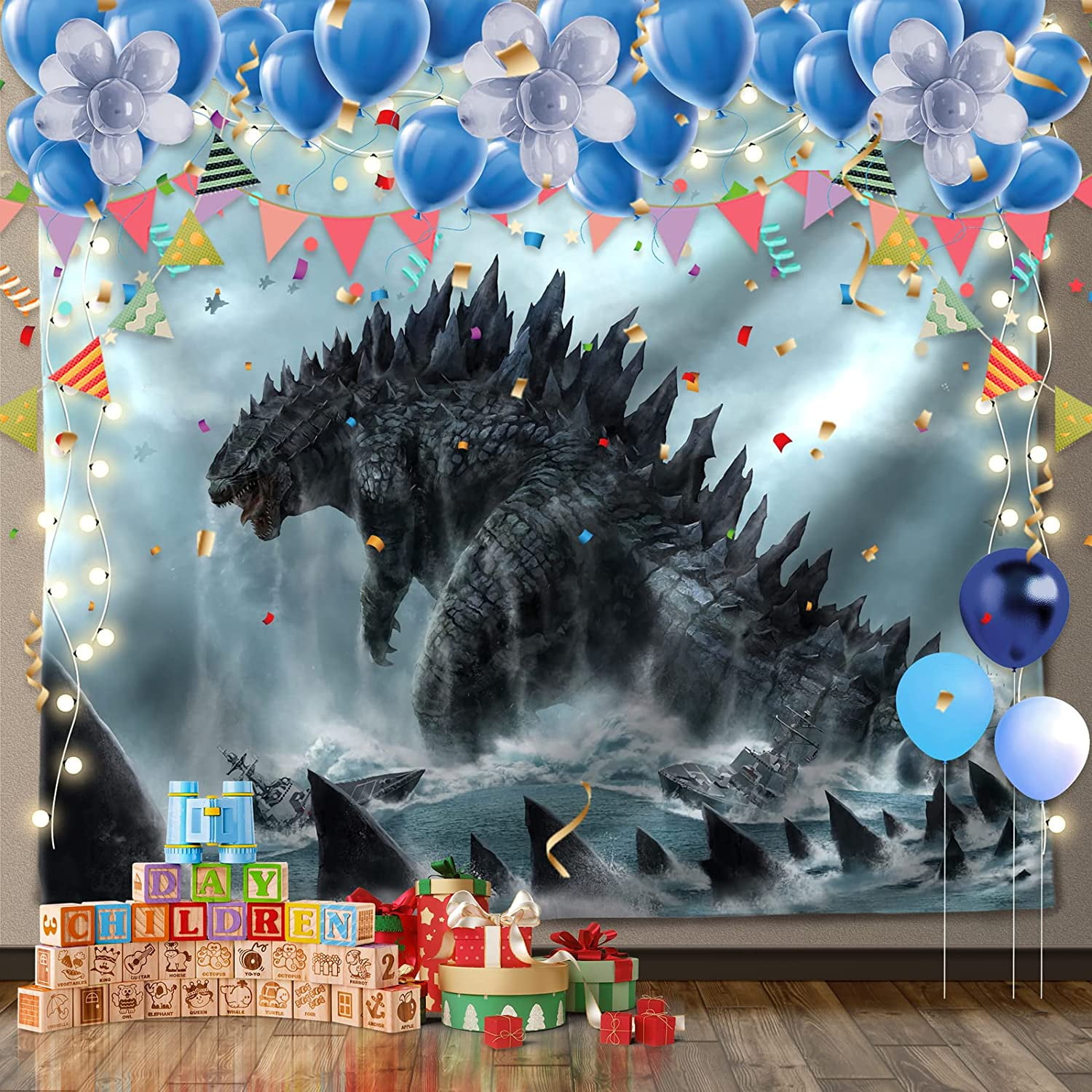 Wall Mounted Monster Beast Tapestry Boy Birthday Party Supplies Tapestry with HD Print Lightweight Soft Colorfast Suitable for Boys Room Bedroom Living Room Dorm Decor 60 X 50 Inch Walmart
