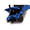 thumbnail image 6 of 1992 Jeep Wrangler Dark Blue with Extra Wheels Just Trucks Series 1/24 Diecast Model Car by Jada, 6 of 15