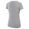 thumbnail image 3 of Women's G-III 4Her by Carl Banks Heather Gray Indiana Pacers Super-Slim Fit Lightweight Large City Logo V-Neck T-Shirt, 3 of 3