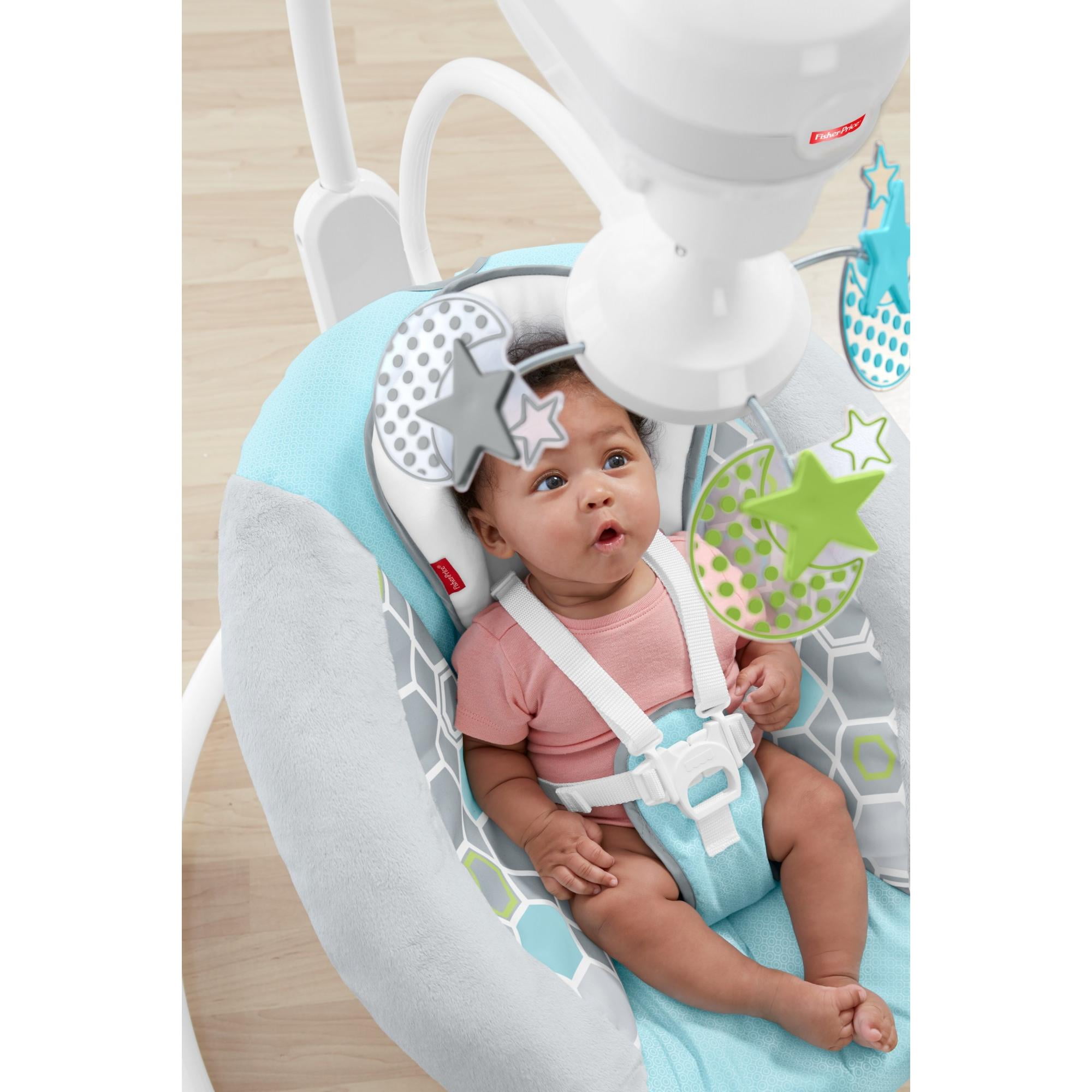 fisher price starlight revolve swing