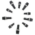 thumbnail image 3 of 16 Pcs Mini Fuse Holder Panel Mount Holders 12v Tap Kit Micro Black, 3 of 8