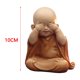 thumbnail image 4 of Bonita Estatua de Buda, Estatuilla de Monje, Adornos para Regalos de Inauguración de , Ojos +Bonita Estatua de CUTICAT none, 4 of 8