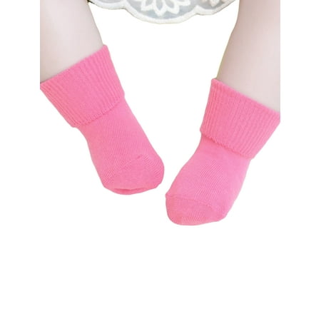 

One Opening Newborn Infant Kids Baby Warm Socks Cotton Non-Slip Socks Winter