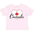 thumbnail image 3 of Inktastic Canada-heart and Maple Leaf Boys or Girls Toddler T-Shirt, 3 of 5