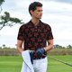 thumbnail image 3 of Balery Red Snake Camisa Polo de Hombre con Estampado, de Manga Corta y Tejido Medio, Camisa Tipo Golf Polo-XX-Large, 3 of 6