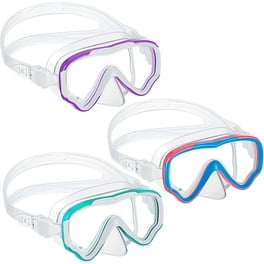 4 Packs Kids Swim Goggles with Nose Cover Diving Mask Elastic Fabric Strap Diving Swim Mask Swimming Goggles No Leaking Waterproof Clear Snorkel Goggle Walmart