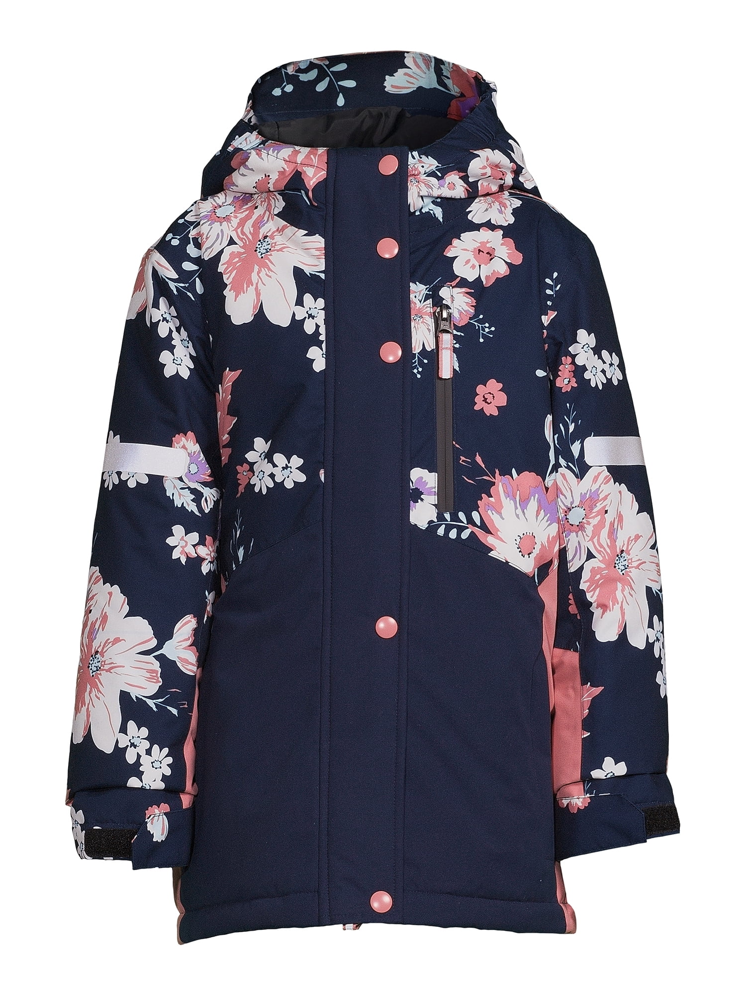 Swiss Tech Girls Ski Jacket, Wind-Resistant & Waterproof, Sizes 4-18