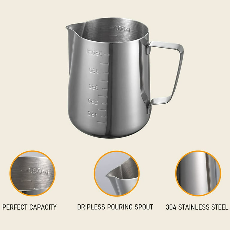 304 Stainless Steel Candle Making Pitcher UNIQUE POURING SPOUT