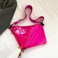 thumbnail image 3 of Bolso de mensajero de PVC Correa ajustable Bolso de cintura transparente Compras al aire libre Senderismo, 3 of 6