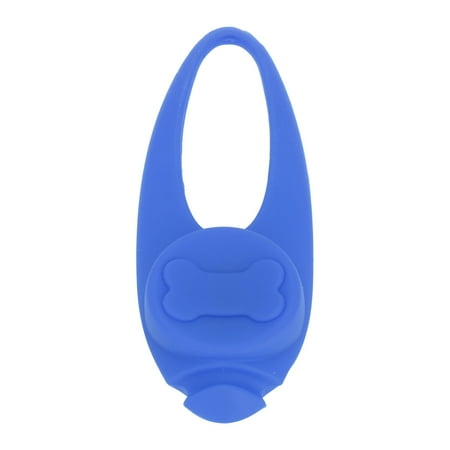 

Pet Collar Light Pendant Dog LED Light Silicone Pet Collar Clip-on Light for Night Walking for Pet Blue