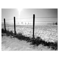 thumbnail image 2 of Landscape in Snow with Fence - Oversized Beach Canvas Artwork, 2 of 3