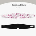 thumbnail image 2 of Rocae Breast Cancer Awareness4 for Sleep Mask for Sleeping, Soft and Skin Friendly Full Eye Covers for Women/Men,Fully Adjustable Strap Sleep Eye And Ear Muffs, 2 of 7