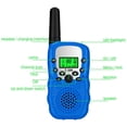 thumbnail image 4 of Paquete de 2 Walkie Talkie, juguetes para niños o niñas de 3 a 12 años, alcance de 3 km, actividades en interiores y exteriores, juguetes de poste, regalos para niños y niñas de 5 a 8 años (rosa) brillar Electrónica, 4 of 5