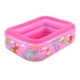 thumbnail image 4 of Baignoire Gonflable Carrée Résistante aux Rayures, Piscine Gonflable, pour Enfants Bébés Rose, 4 of 8