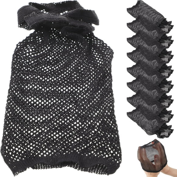 10Pcs Wig Caps Mesh Net Wig Caps Weaving Hair Net for Wig Close End Girl Mesh Wig Cap