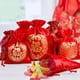 thumbnail image 2 of Bolsa de seda china Fu, bolsas de la suerte para Año Nuevo, bolsas con cordón para joyas, bolsas de regalo para galletas y dulces, embalaje para regalo de boda, fiesta de Navidad, 2 of 5