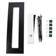 thumbnail image 3 of USHOBE Effect Pedal Board Black Alloy Rectangular 1 Set 40X13X3.1CM, 3 of 6