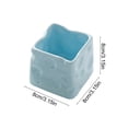 thumbnail image 3 of Yusimy Ceramic Cheese Storage Jar High - Value Desktop Storage Bucket Stationery Pen Holder Cosmetic Organizer, 3 of 6